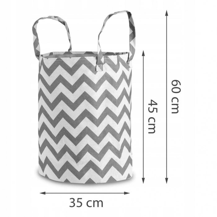 Cos mare pentru depozitarea jucariilor Nukido - Gri