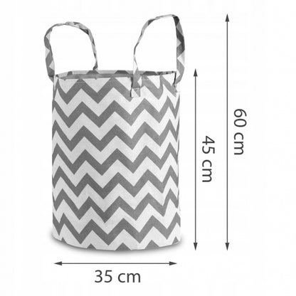 Cos mare pentru depozitarea jucariilor Nukido - Gri