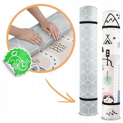 Salteluta de joaca 180 x 150 x 1.5 cm Nukido NK-342 - Bej