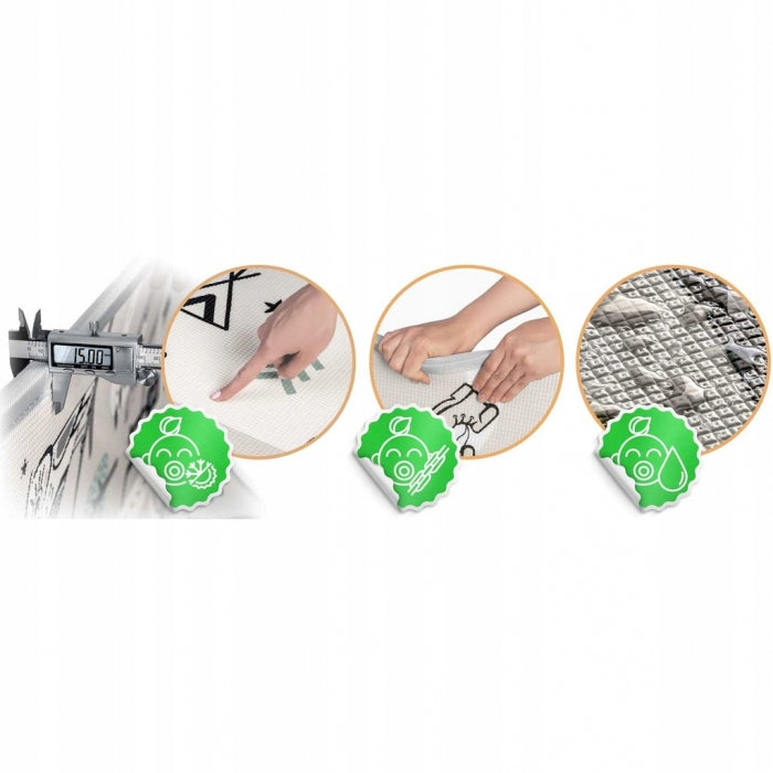 Salteluta de joaca 180 x 150 x 1.5 cm Nukido NK-342 - Bej