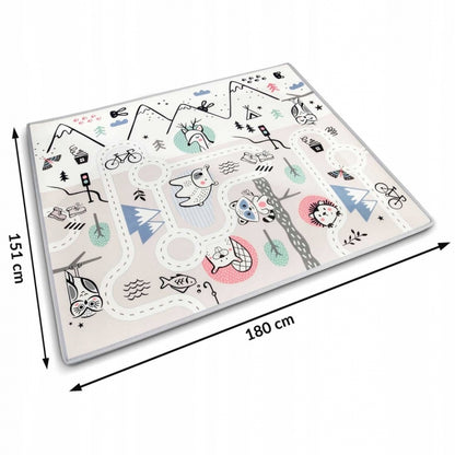 Salteluta de joaca 180 x 150 x 1.5 cm Nukido NK-342 - Bej