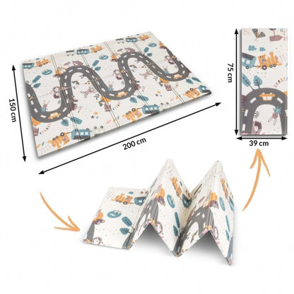 Salteluta de joaca 150 x 200 x 1 cm Nukido NK-341