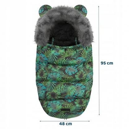 Sac de dormit 95 x 48 cm Ricokids Elmi 720015 - Jungla