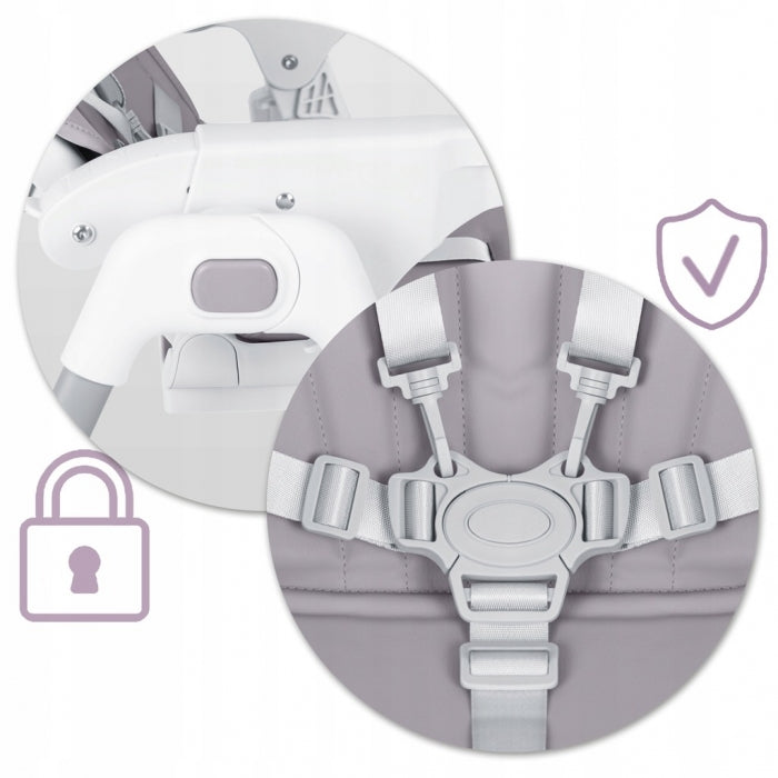 Scaun de masa pentru copii Nukido Tulo 700400 - Mov