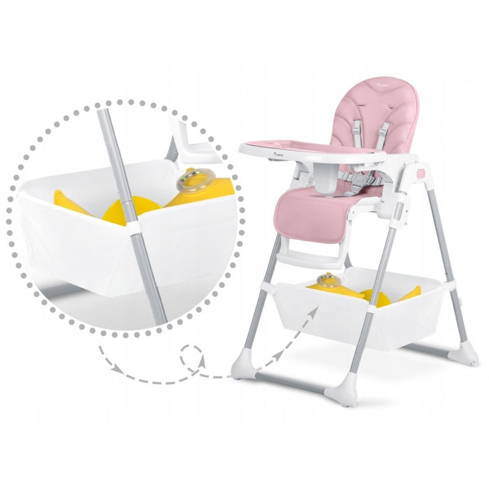 Scaun de masa pentru copii Nukido Tulo 700402 - Roz