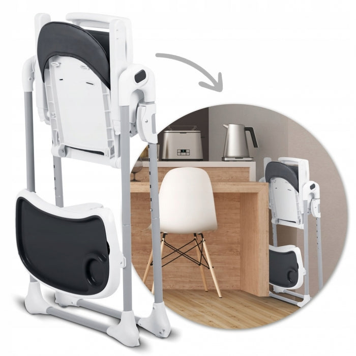 Scaun de masa pentru copii Nukido Tulo 700403 - Negru