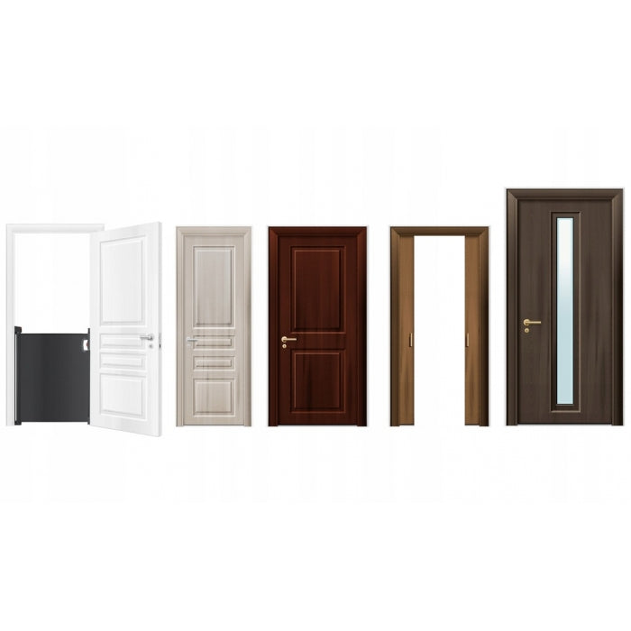 Bariera de protectie pentru scari si usi, 50-140 cm, Nukido 718400 - Negru