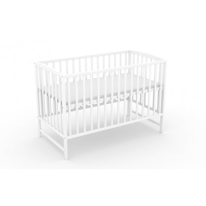 Patut fara sertar VESSANTI ARES - Alb + Saltea Cocos 8 cm  