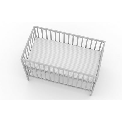 Patut fara sertar VESSANTI ARES Gri + Saltea Cocos 10 cm 