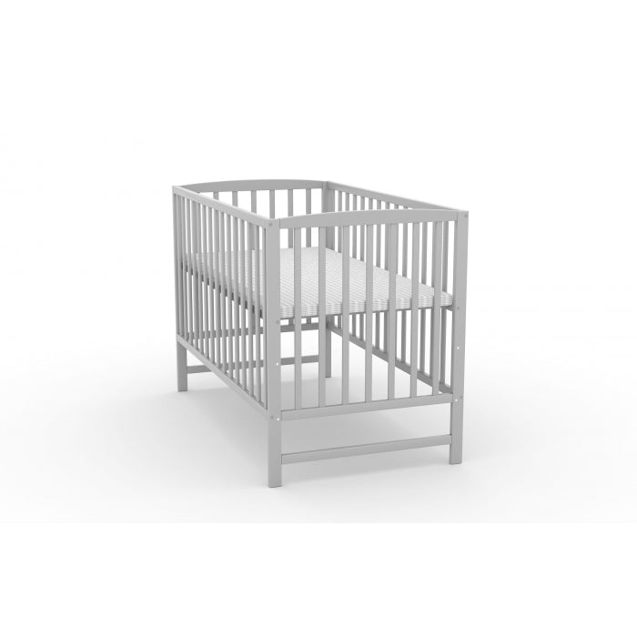 Patut fara sertar VESSANTI ARES Gri + Saltea Cocos 8 cm