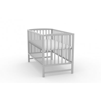 Patut fara sertar VESSANTI ARES Gri + Saltea Cocos 8 cm