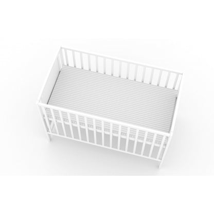 Patut fara sertar VESSANTI BERTA GIRAFA Alb + Saltea Cocos 10 cm 