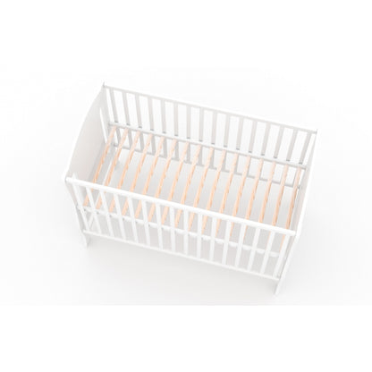 Patut fara sertar VESSANTI Zuza Alb + Saltea Cocos 10 cm 