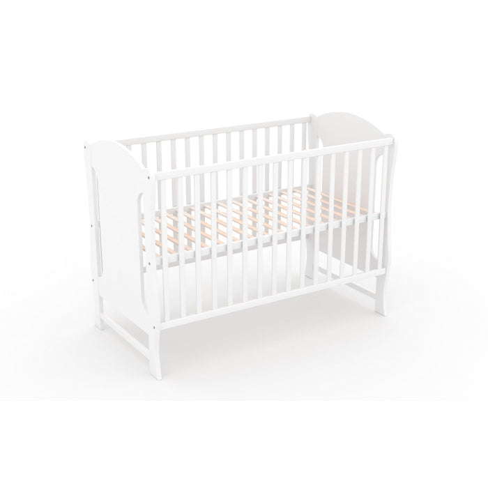 Patut fara sertar VESSANTI Zuza Alb + Saltea Cocos 12 cm 