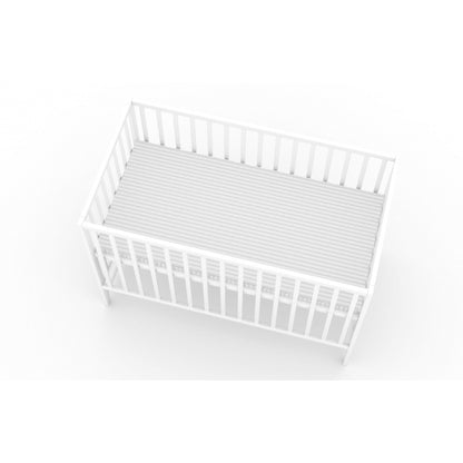 Patut fara sertar VESSANTI Clasico Alb + Saltea Cocos 10 cm 