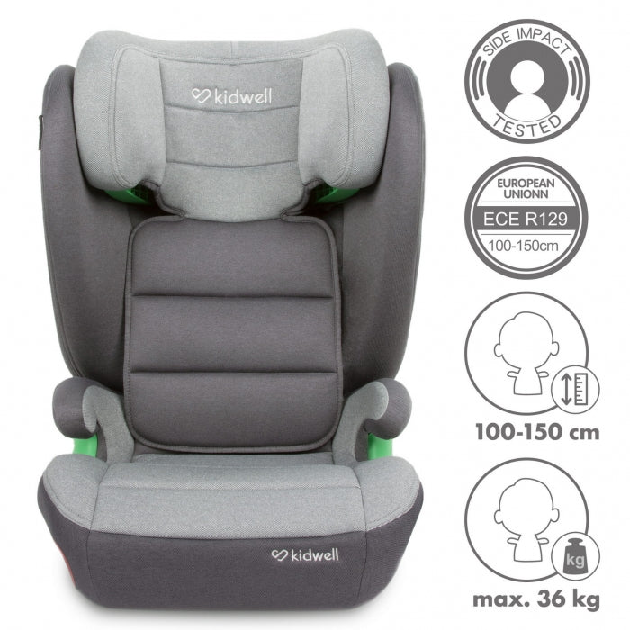Scaun auto cu Isofix 15-36 Kg Kidwell Weston - Dark Gray