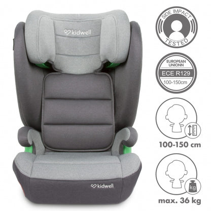 Scaun auto cu Isofix 15-36 Kg Kidwell Weston - Dark Gray