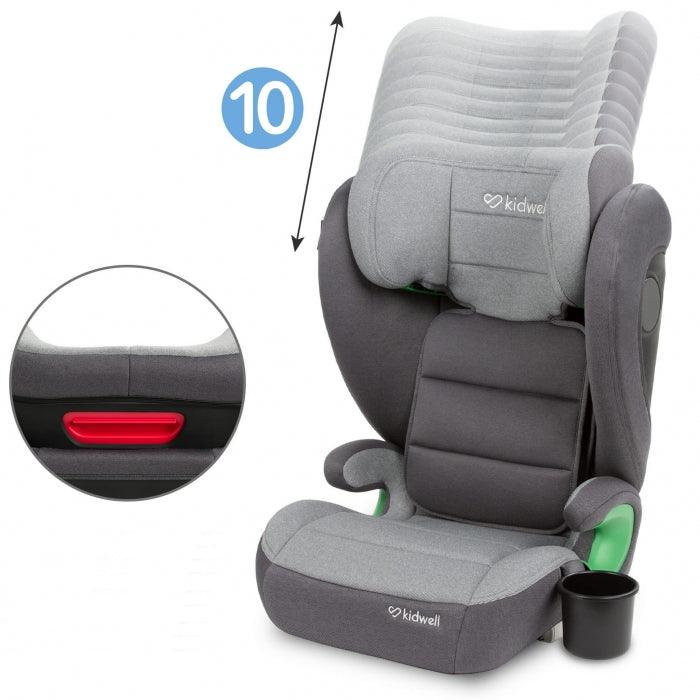 Scaun auto cu Isofix 15-36 Kg Kidwell Weston - Dark Gray