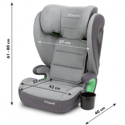 Scaun auto cu Isofix 15-36 Kg Kidwell Weston - Light Gray