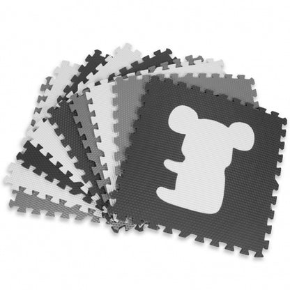 Salteluta de joaca pentru copii tip puzzle 179 x 179 cm Kidwell SENSO Tropical