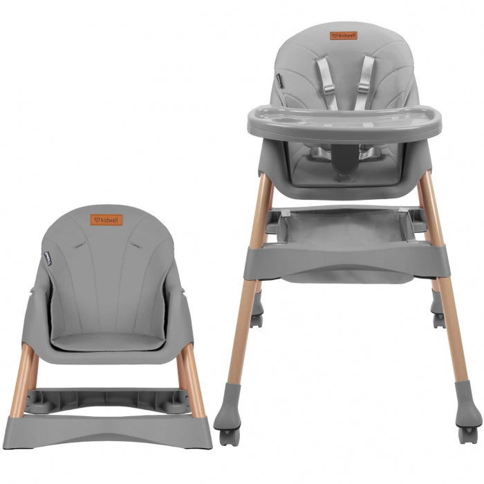 Scaun de masa 2 in 1 Kidwell KARIMI - Gri