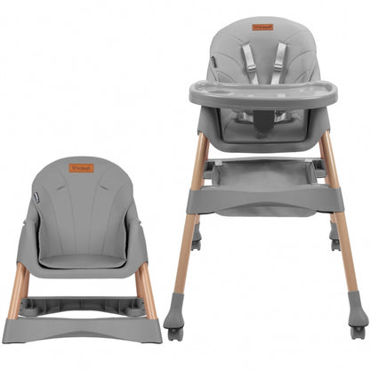 Scaun de masa 2 in 1 Kidwell KARIMI - Gri
