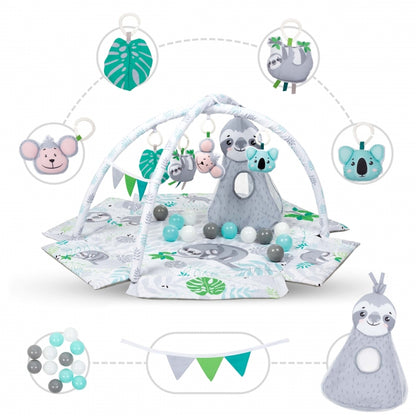 Salteluta de joaca interactiva Kidwell YOGA - Gray