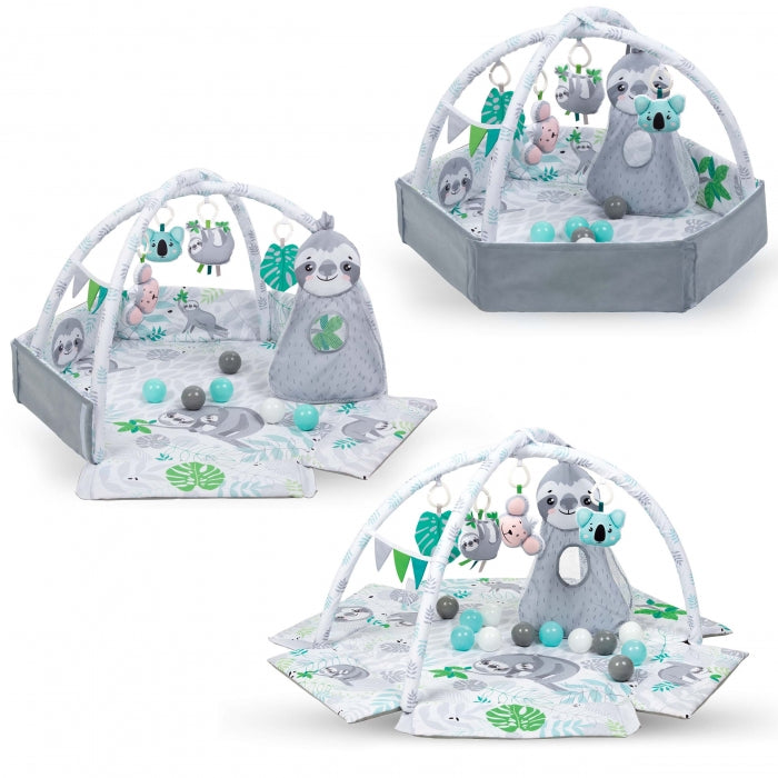 Salteluta de joaca interactiva Kidwell YOGA - Gray