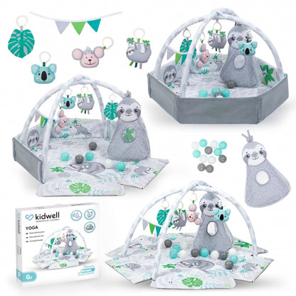 Salteluta de joaca interactiva Kidwell YOGA - Gray