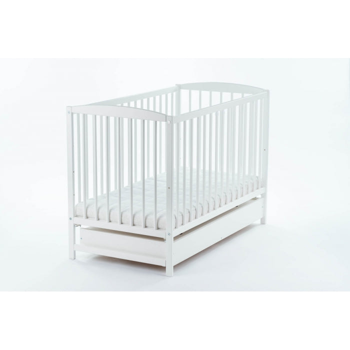 Patut tip canapea Drewex Lulaya cu sertar - Alb