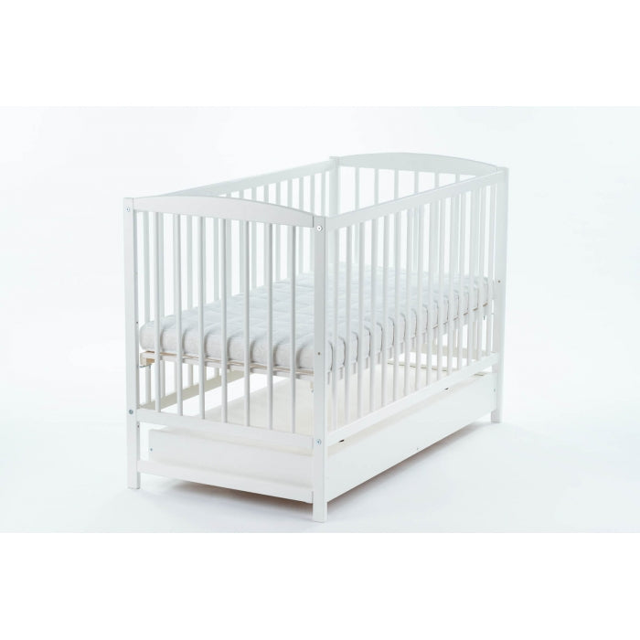 Patut tip canapea Drewex Lulaya cu sertar - Alb