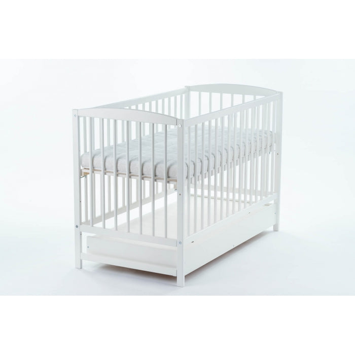 Patut tip canapea Drewex Lulaya cu sertar - Alb