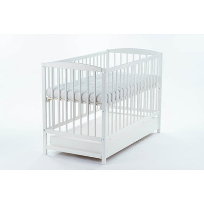 Patut tip canapea Drewex Lulaya cu sertar - Alb