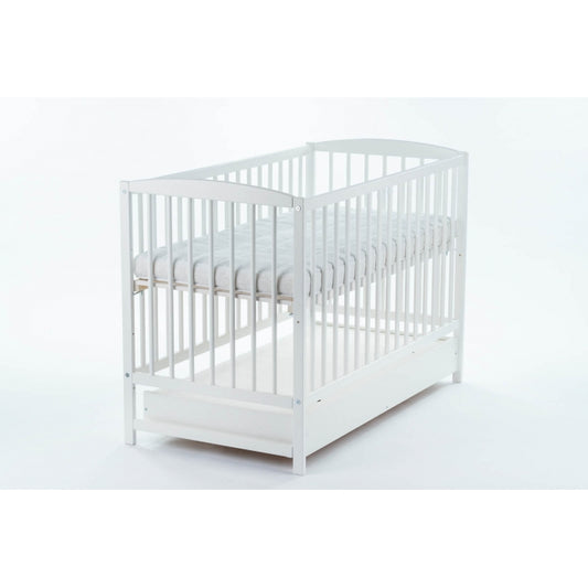 Patut tip canapea Drewex Lulaya cu sertar - Alb