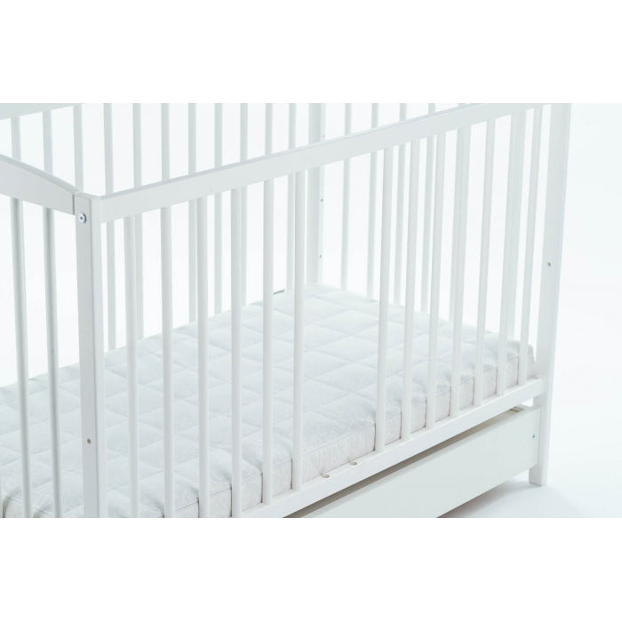 Patut tip canapea Drewex Lulaya cu sertar - Alb