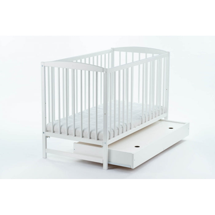 Patut tip canapea Drewex Lulaya cu sertar - Alb