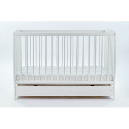 Patut tip canapea Drewex Lulaya cu sertar - Alb