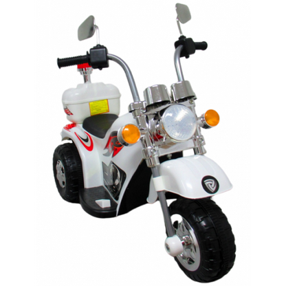 Motocicleta electrica pentru copii M8 995 R-Sport - Alb