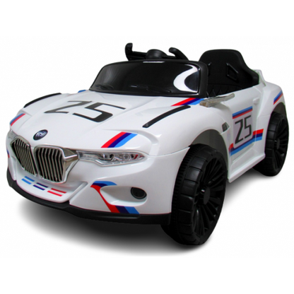 Masinuta electrica cu telecomanda, copii 1-4 ani, Cabrio Z5 TK1188 - R-Sport - Alb