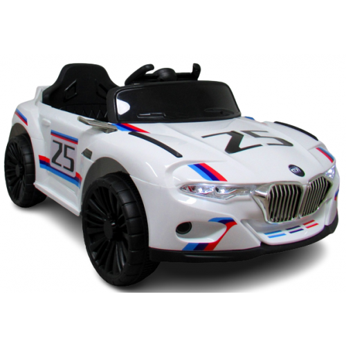 Masinuta electrica cu telecomanda, copii 1-4 ani, Cabrio Z5 TK1188 - R-Sport - Alb