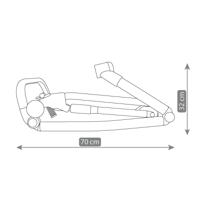 Carucior 3 in 1 Camarelo NAVO 02