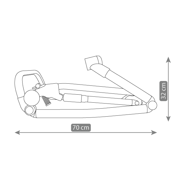 Carucior 3 in 1 Camarelo OLLIO 04