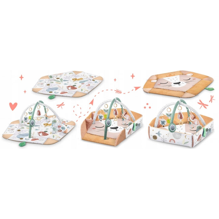 Salteluta de joaca pentru copii Nukido Lew 730101 - Crem