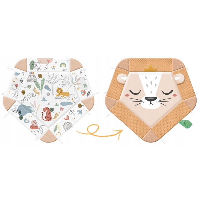 Salteluta de joaca pentru copii Nukido Lew 730101 - Crem