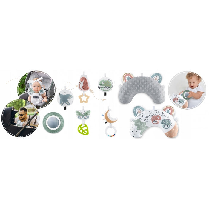 Salteluta de joaca pentru copii Nukido Lew 730101 - Crem