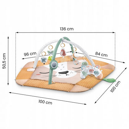 Salteluta de joaca pentru copii Nukido Lew 730101 - Crem