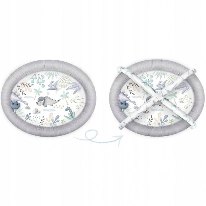 Salteluta de joaca pentru copii Nukido Dino 730200 - Gri