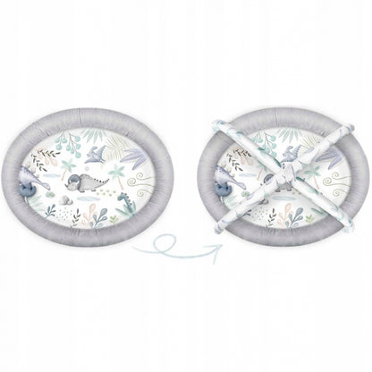 Salteluta de joaca pentru copii Nukido Dino 730200 - Gri