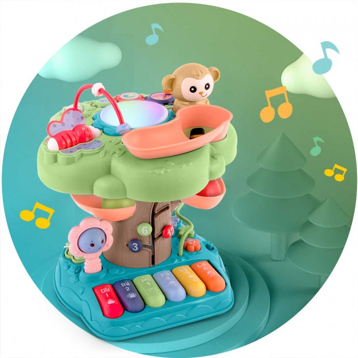 Jucarie educativa si muzicala tip arbore Ricokids 781600