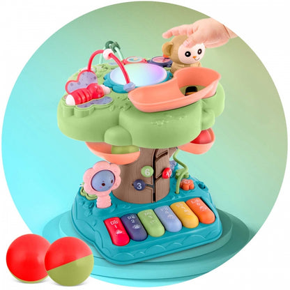 Jucarie educativa si muzicala tip arbore Ricokids 781600